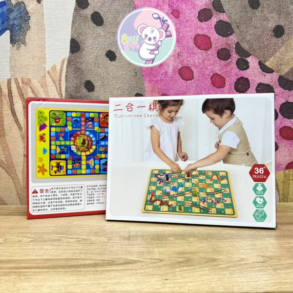 Tablero ludo - serpientes y escaleras - Imagen 3