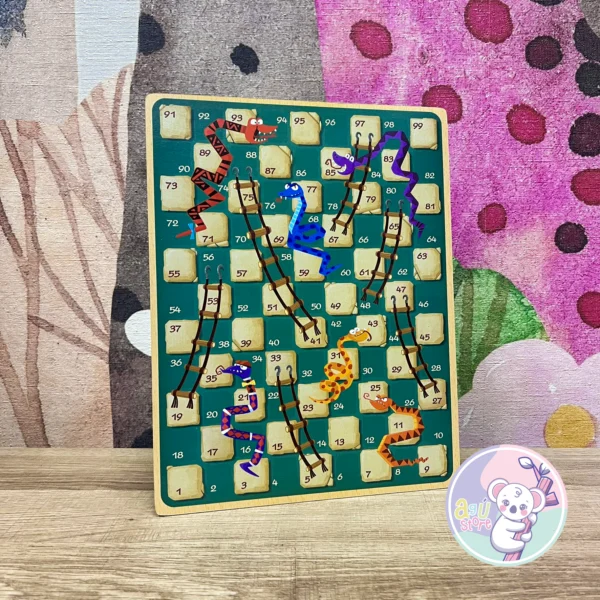 Tablero ludo - serpientes y escaleras - Imagen 2