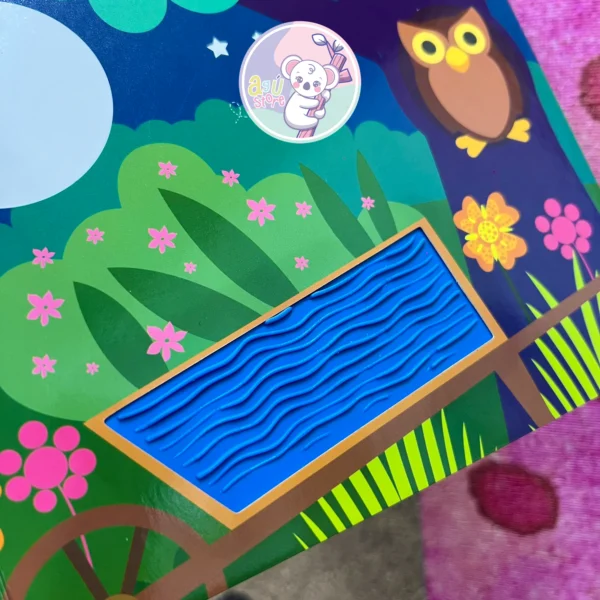 Animales del jardín; textura silicona - Imagen 3