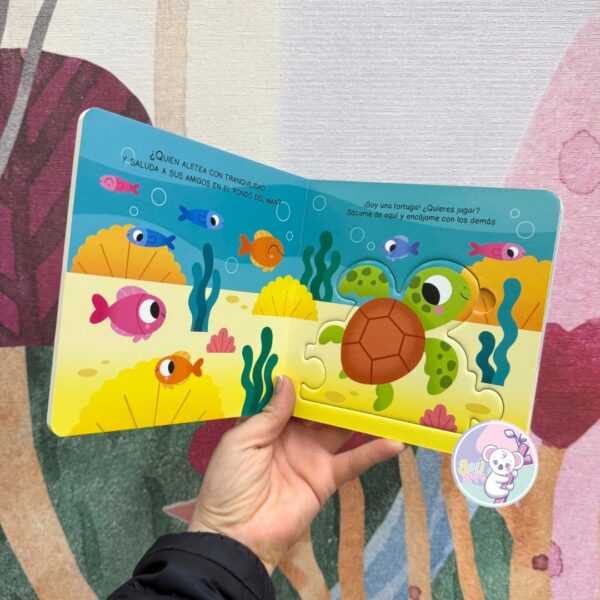 Animales del mar; puzzle - Imagen 2