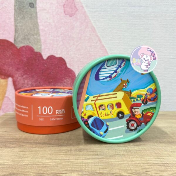 Puzzle 100 piezas; school