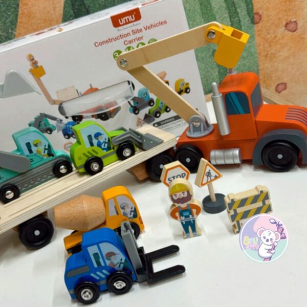 Set camiones de madera - Imagen 2