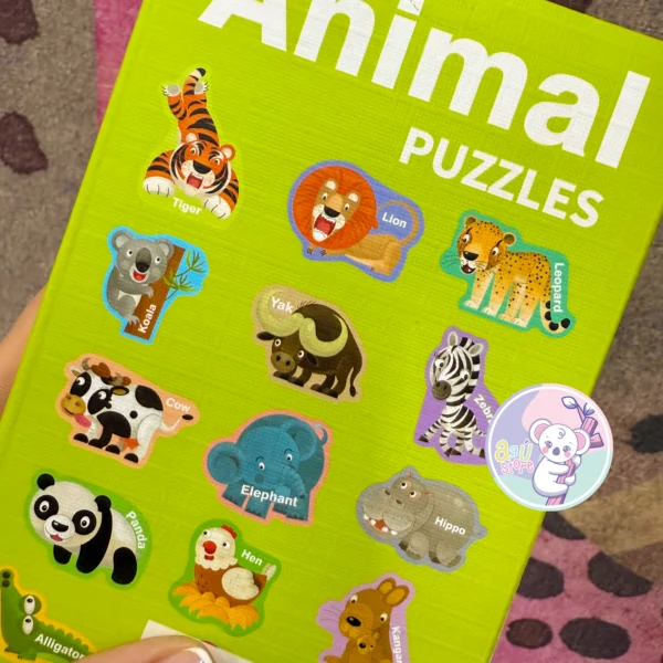 Animales puzzle inicial magnético - Imagen 2