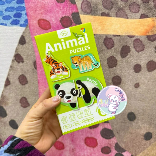 Animales puzzle inicial magnético