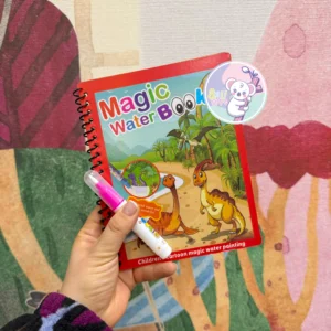 Libro de agua; dinosaurios