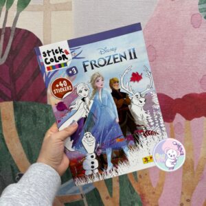 Frozen II: pega, colorea y completa
