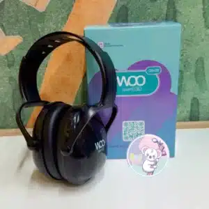 Woo earmuff quiet SE  negro