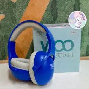 Woo earmuff quiet kids azul