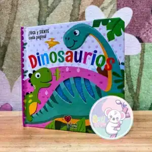 Toca y siente; dinosaurios