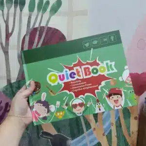 Libro velcro grande; animales