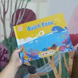 Libro velcro grande: océano