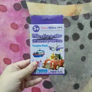 Flash cards; medios de transporte