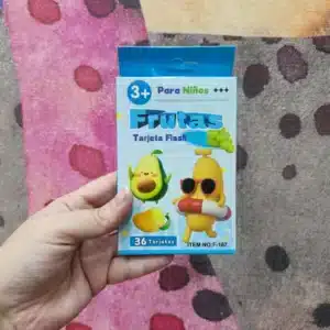 Flash cards; frutas