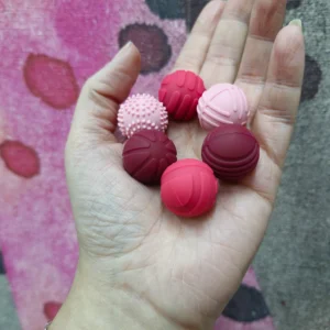 Bolitas magnéticas con texturas